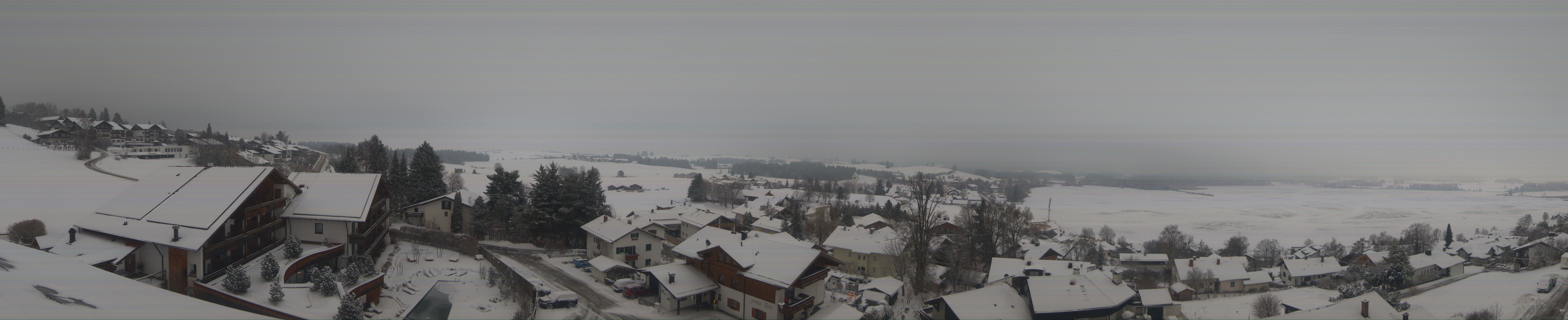 Archiv Foto Webcam Hopfensee - Blick Richtung Schloss Neuschwanstein