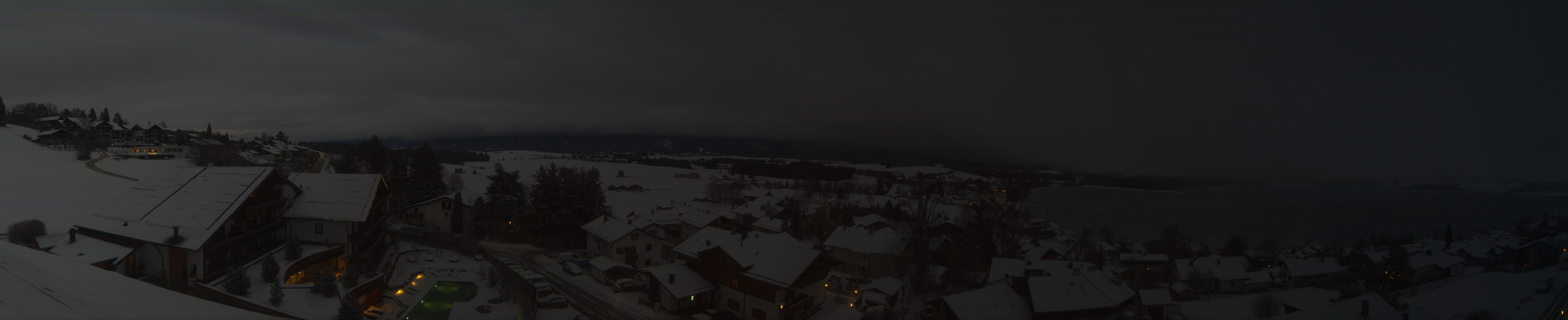 Archiv Foto Webcam Hopfensee - Blick Richtung Schloss Neuschwanstein