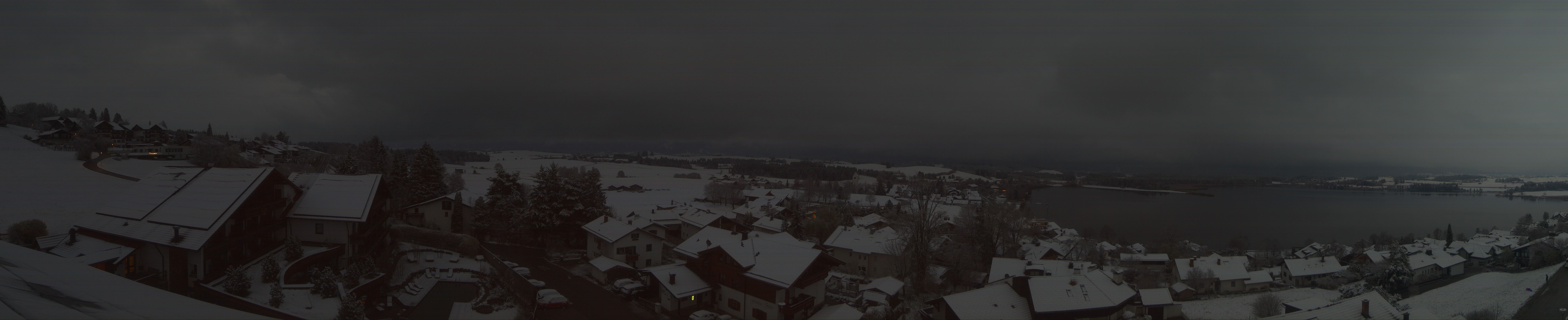 Archiv Foto Webcam Hopfensee - Blick Richtung Schloss Neuschwanstein