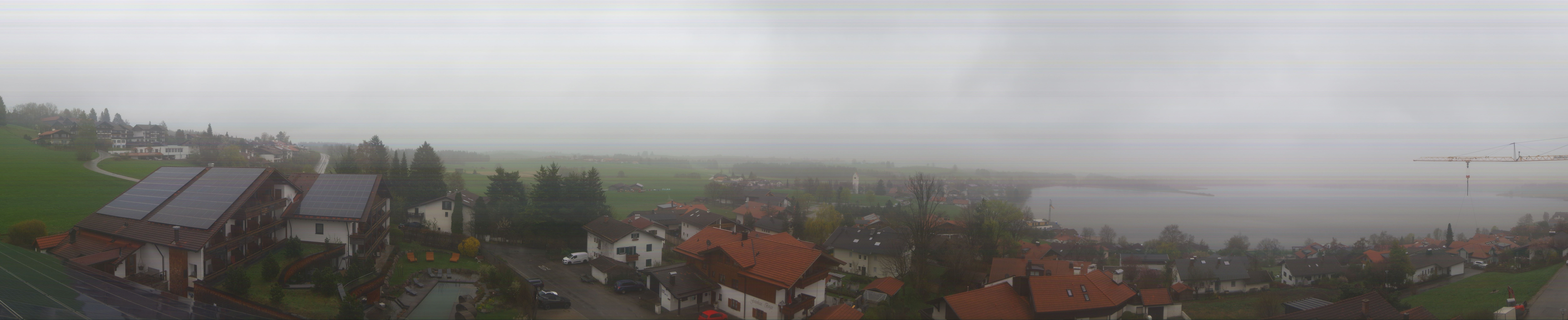 Archiv Foto Webcam Hopfensee - Blick Richtung Schloss Neuschwanstein