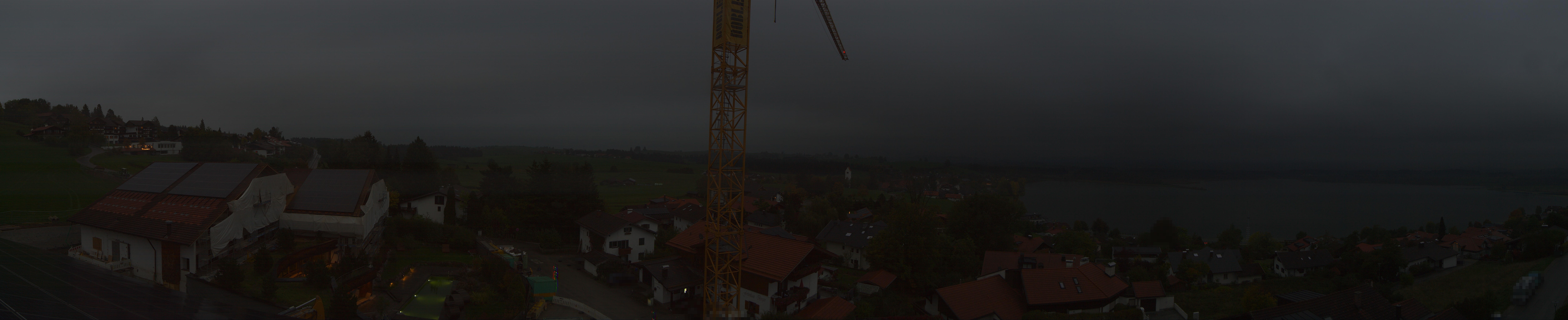 Archiv Foto Webcam Hopfensee - Blick Richtung Schloss Neuschwanstein