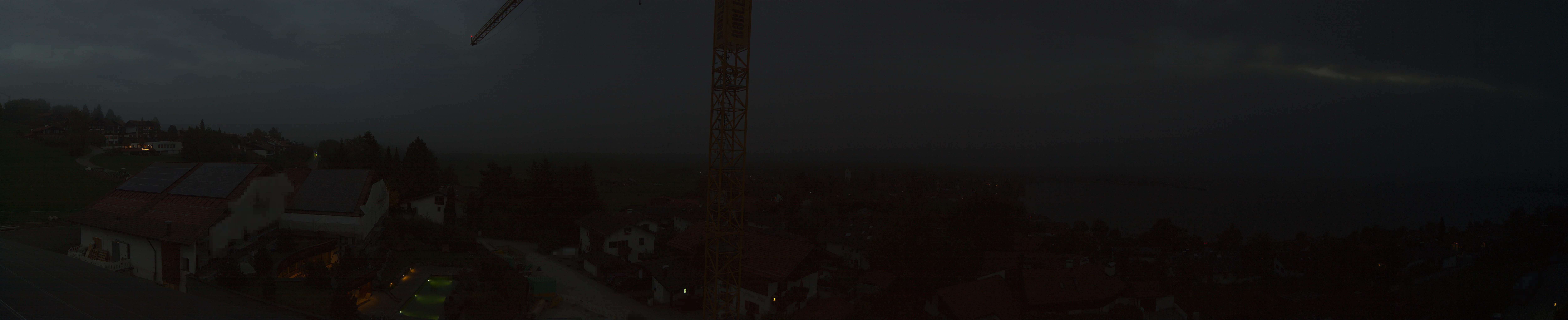 Archiv Foto Webcam Hopfensee - Blick Richtung Schloss Neuschwanstein