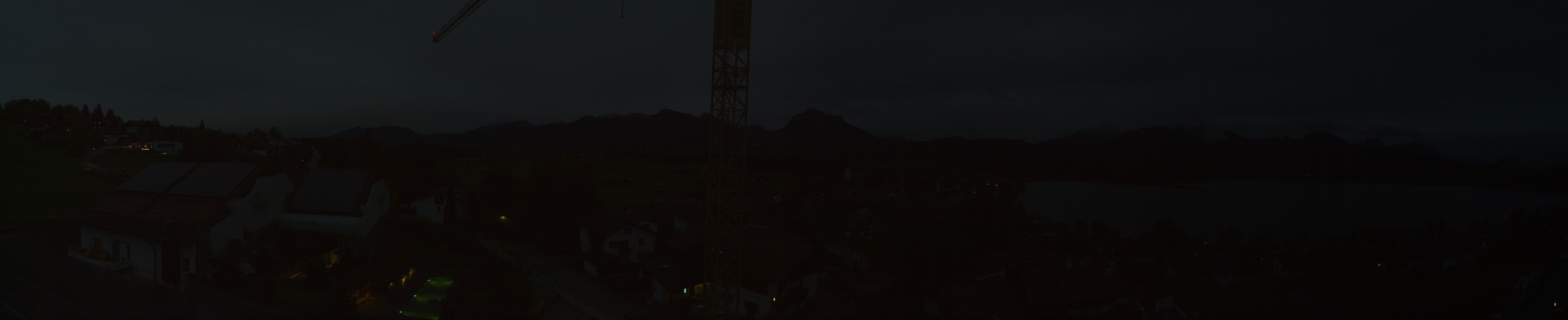 Archiv Foto Webcam Hopfensee - Blick Richtung Schloss Neuschwanstein