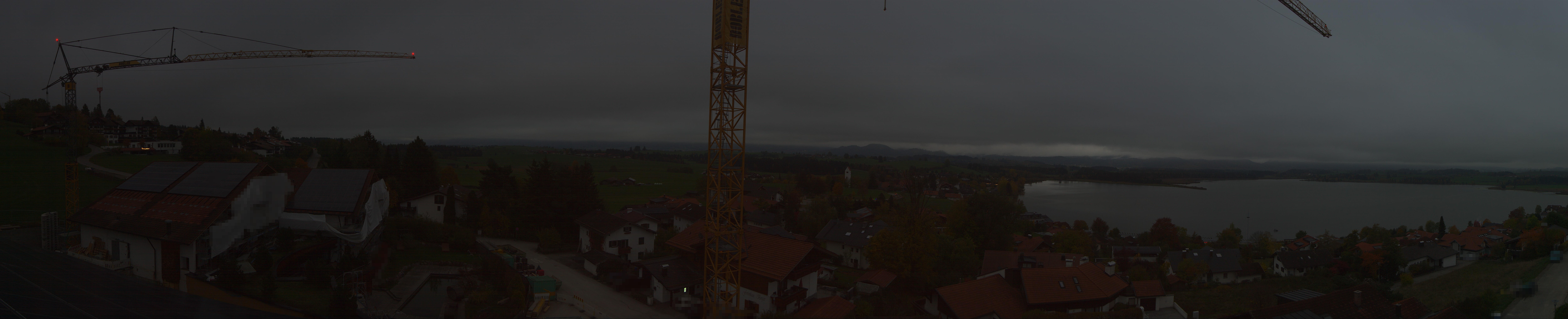 Archiv Foto Webcam Hopfensee - Blick Richtung Schloss Neuschwanstein