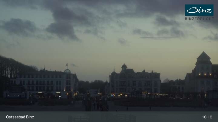 Archiv Foto Webcam Ostseebad Binz: Strandblick Fischerstrand, Promenade und Kurhaus