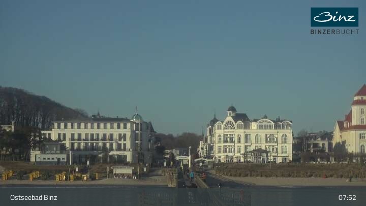 Archived image Webcam Beach Promenade Binz