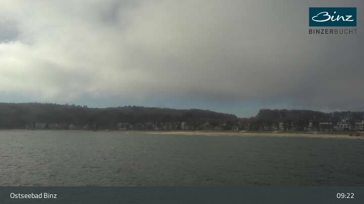 Archiv Foto Webcam Ostseebad Binz: Strandblick Fischerstrand, Promenade und Kurhaus