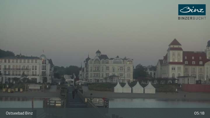 Archived image Webcam Beach Promenade Binz