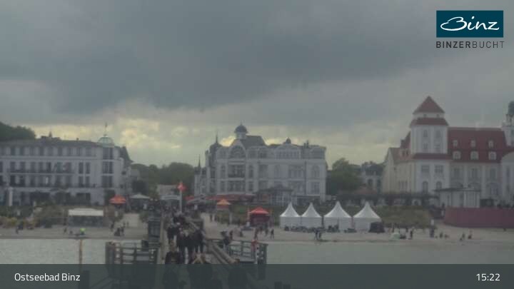 Archived image Webcam Beach Promenade Binz