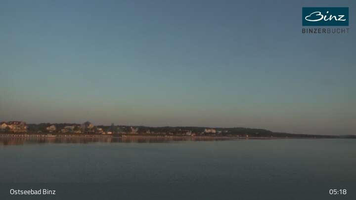 Archiv Foto Webcam Ostseebad Binz: Strandblick Fischerstrand, Promenade und Kurhaus
