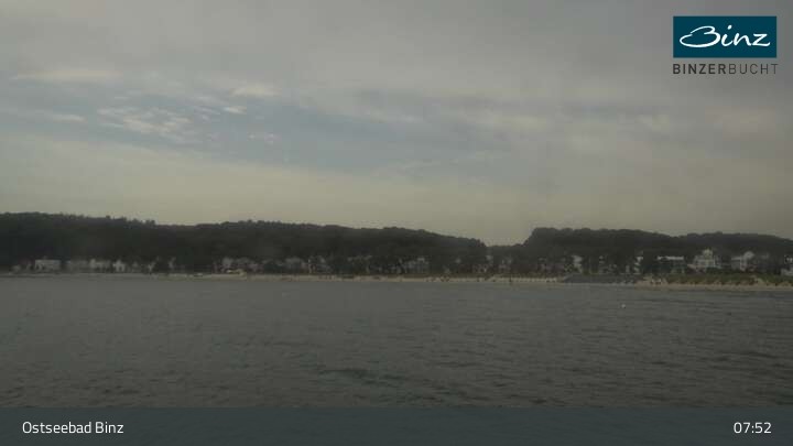 Archiv Foto Webcam Ostseebad Binz: Strandblick Fischerstrand, Promenade und Kurhaus