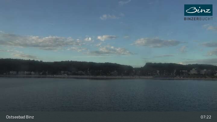 Archiv Foto Webcam Ostseebad Binz: Strandblick Fischerstrand, Promenade und Kurhaus