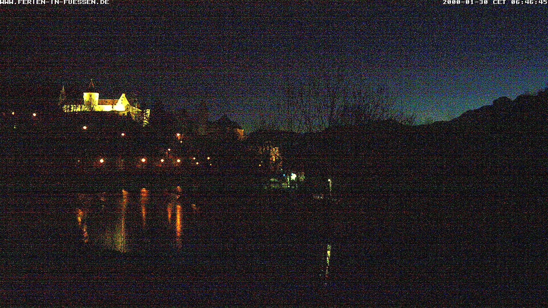 Archived image Webcam Füssen: Lech