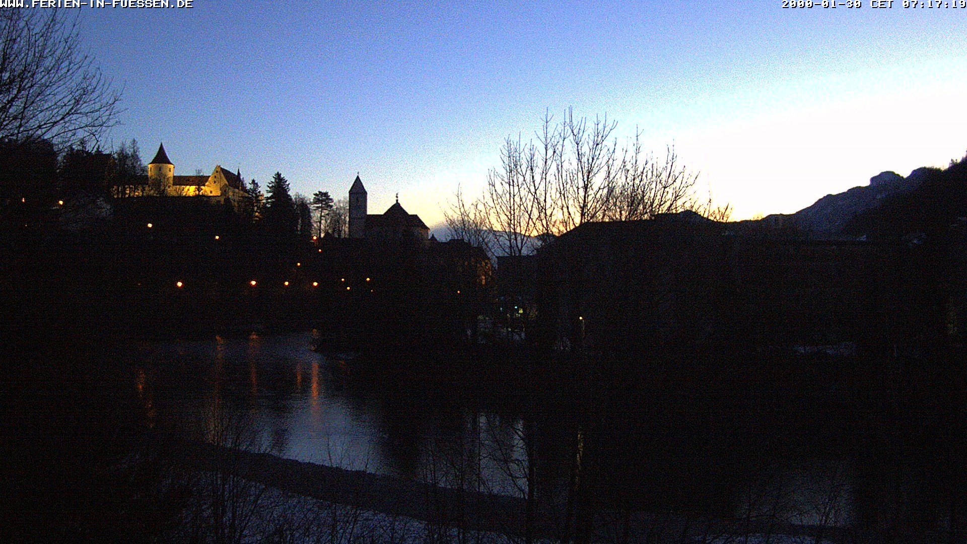 Archived image Webcam Füssen: Lech