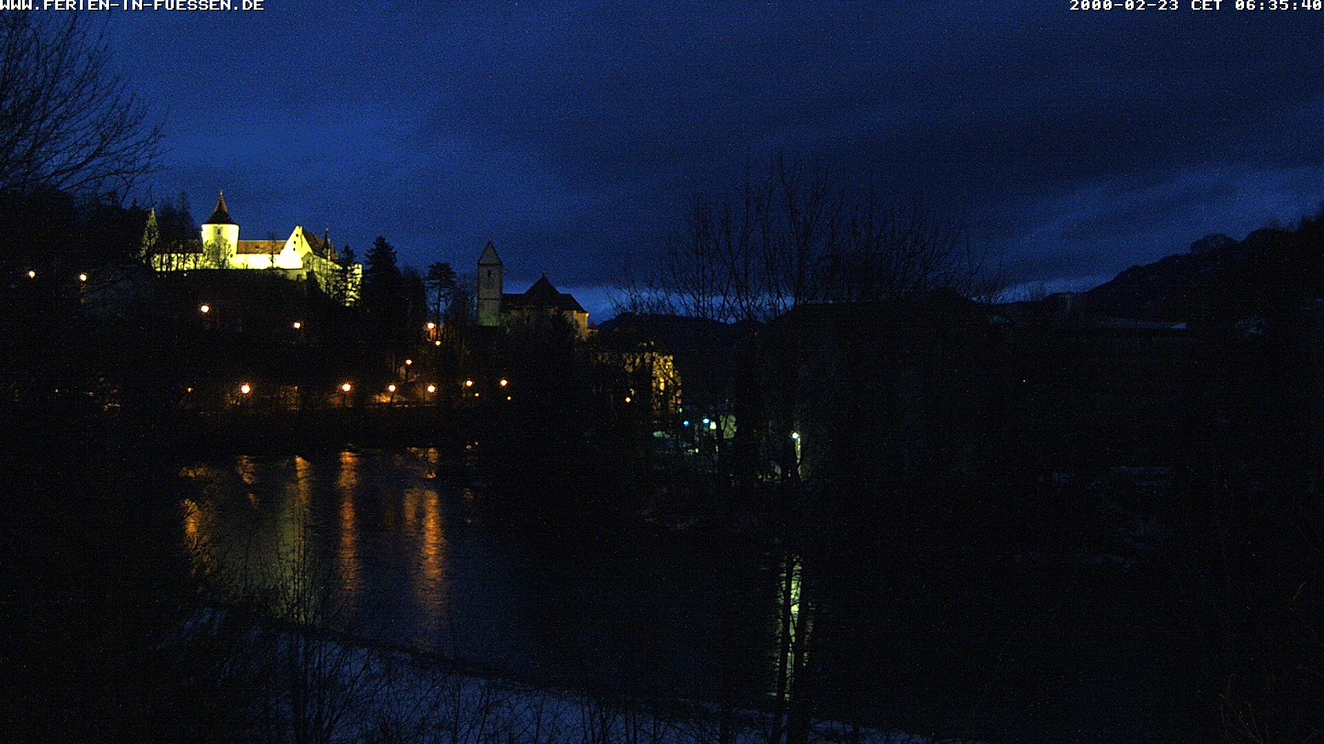 Archived image Webcam Füssen: Lech