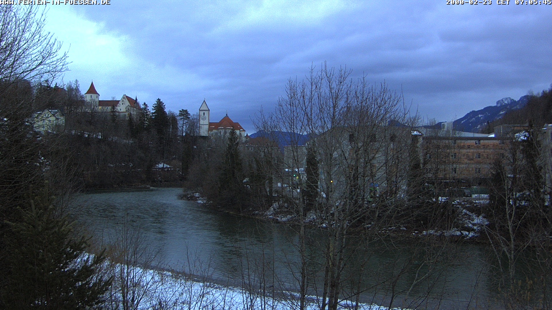 Archived image Webcam Füssen: Lech