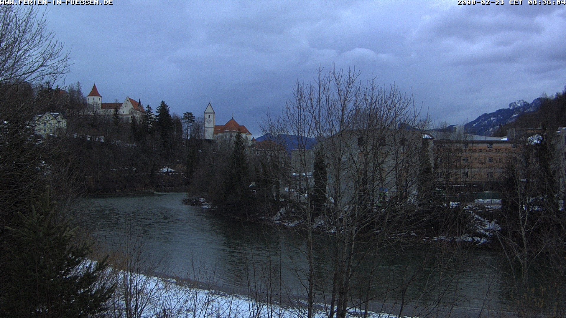 Archived image Webcam Füssen: Lech