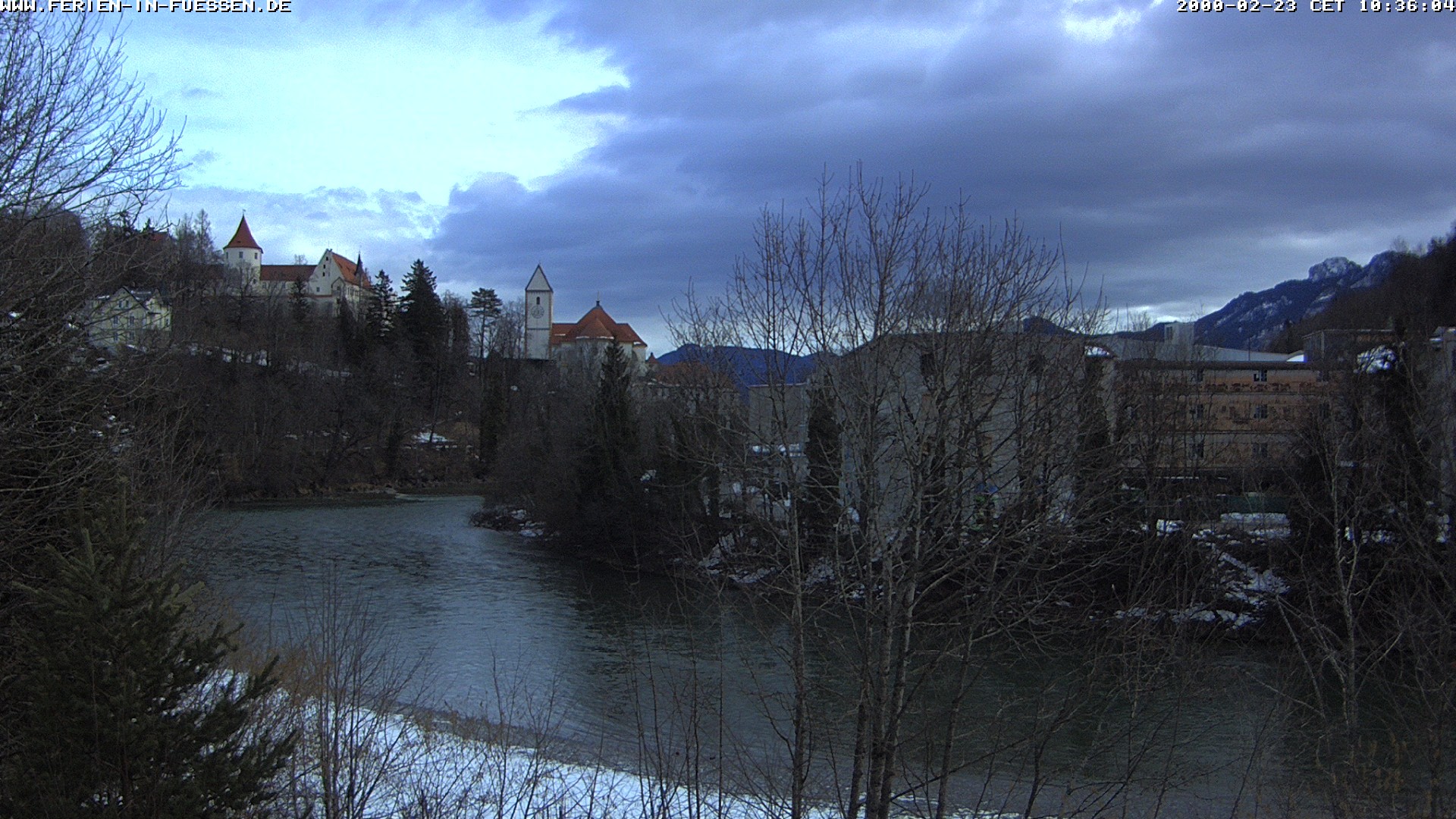Archived image Webcam Füssen: Lech