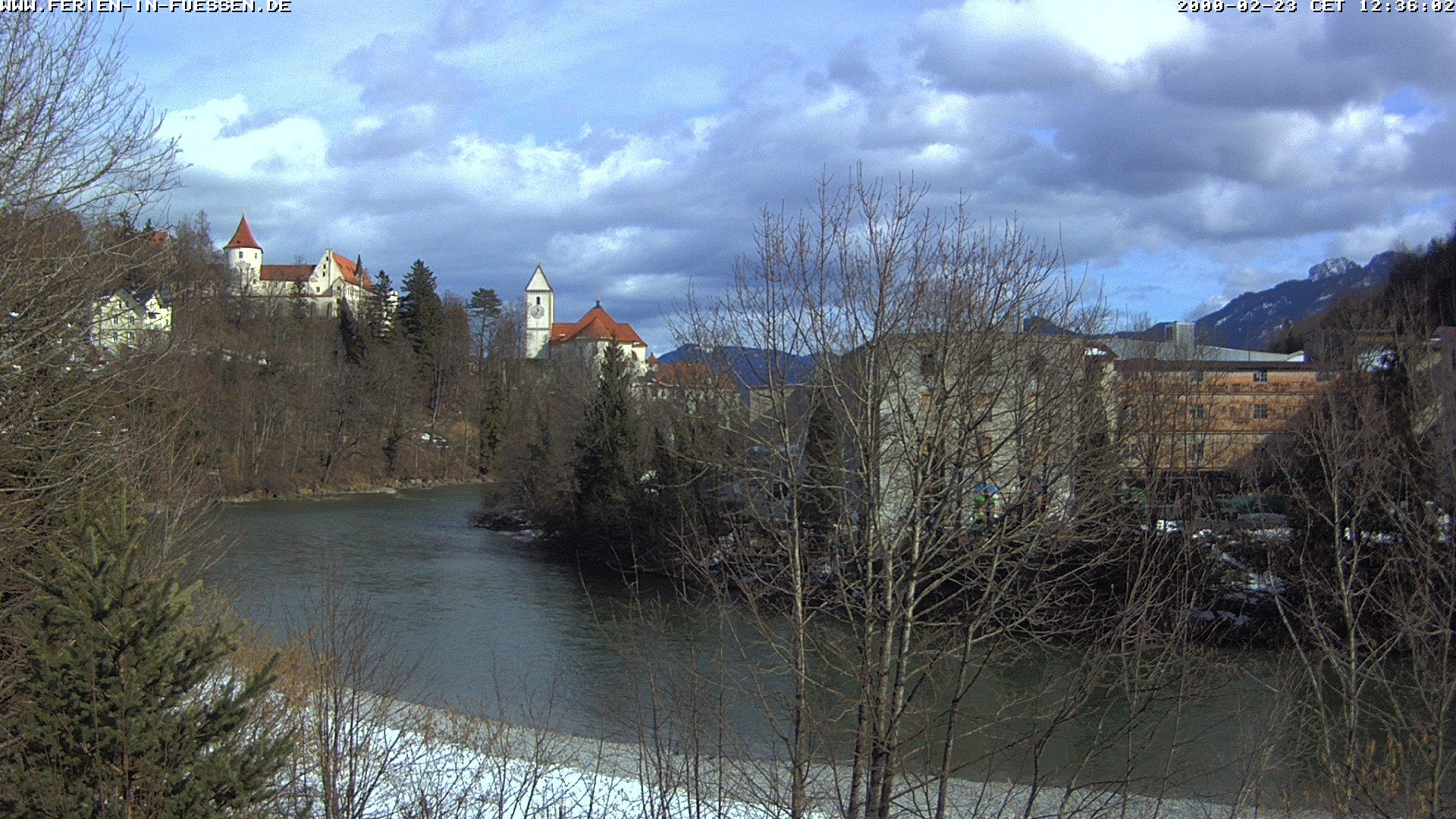 Archived image Webcam Füssen: Lech