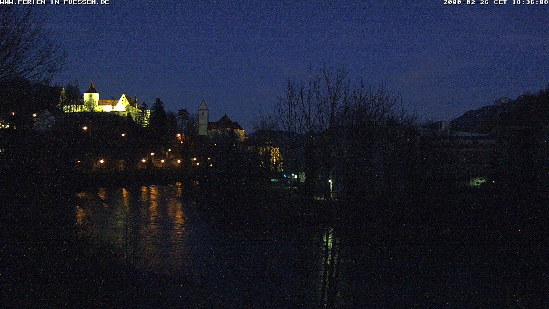 Archived image Webcam Füssen: Lech