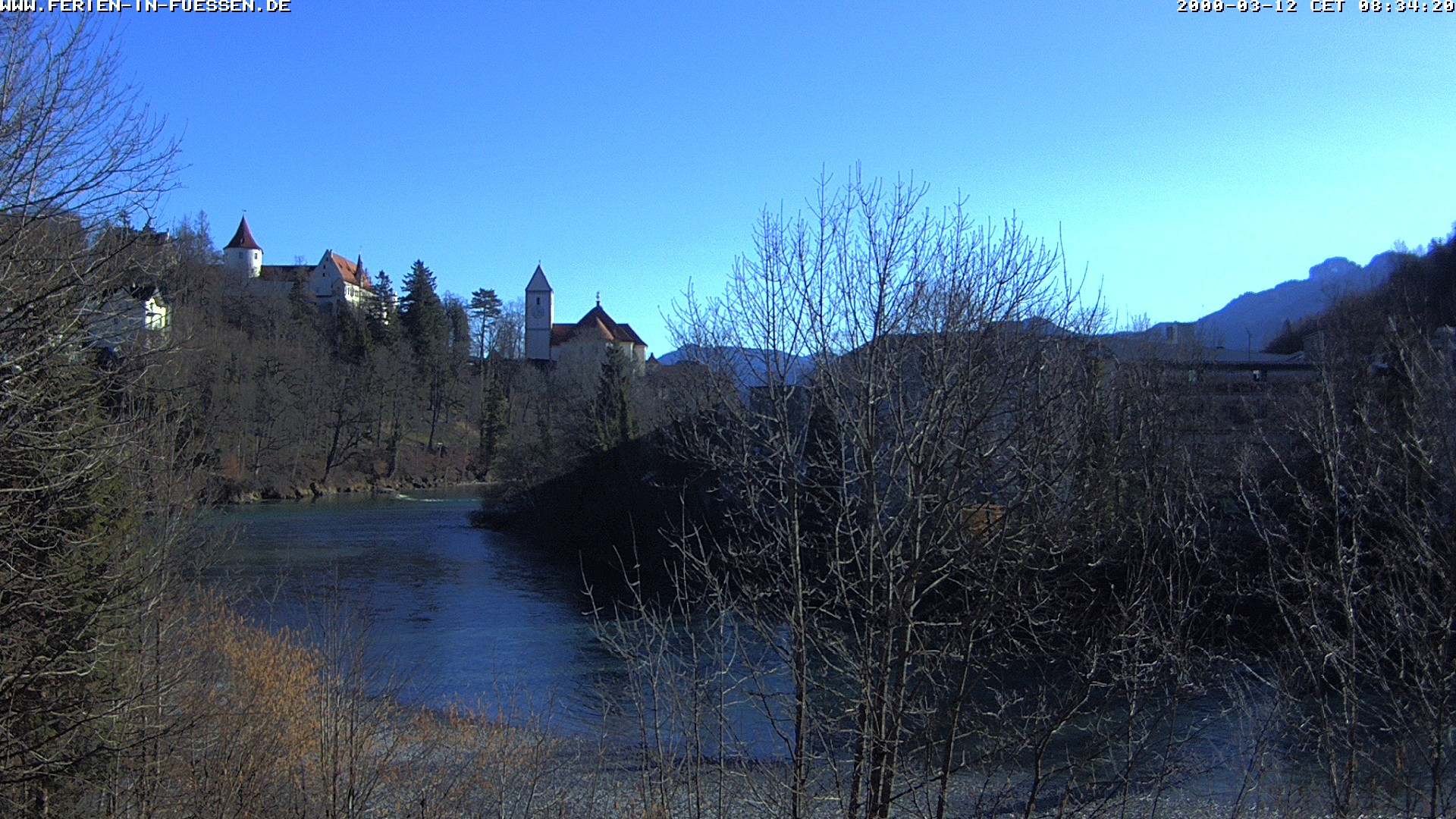 Archived image Webcam Füssen: Lech