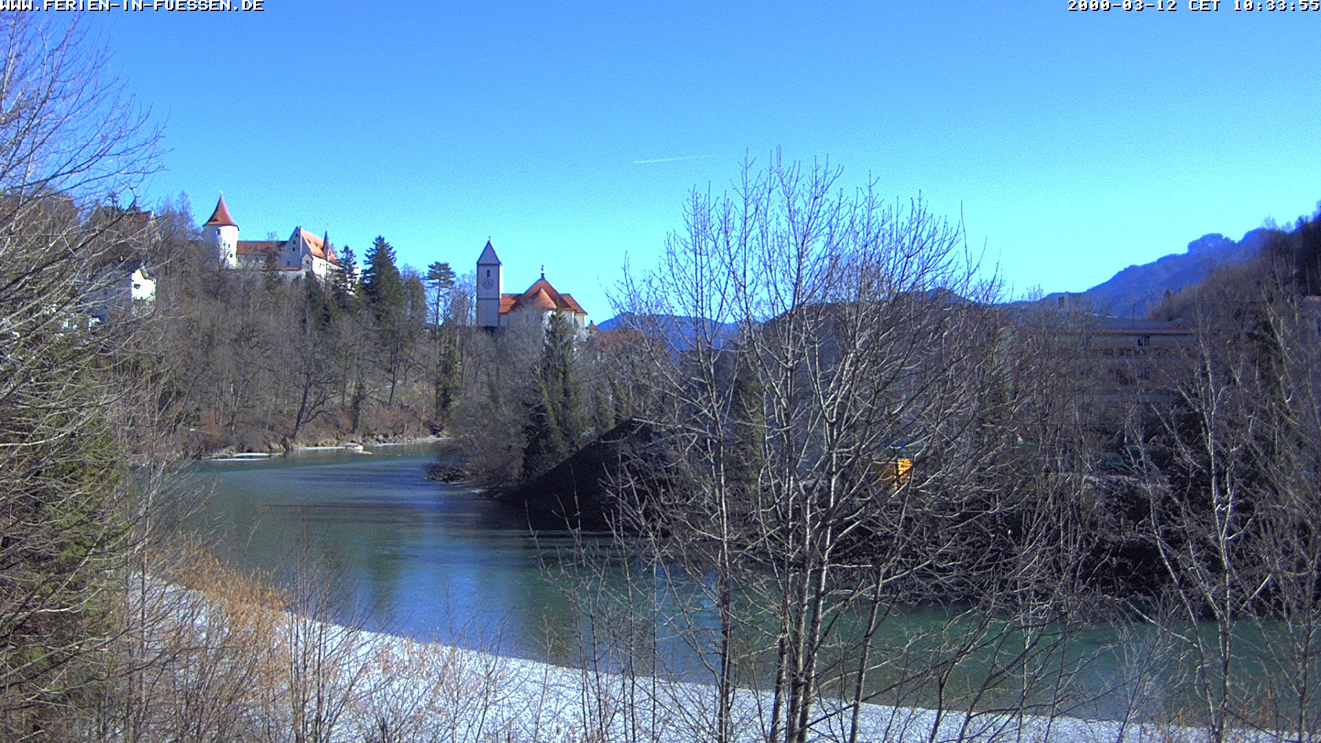 Archived image Webcam Füssen: Lech