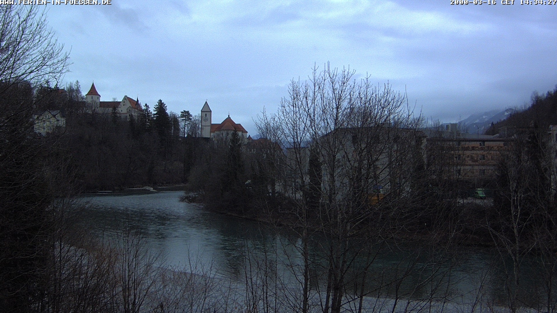 Archived image Webcam Füssen: Lech