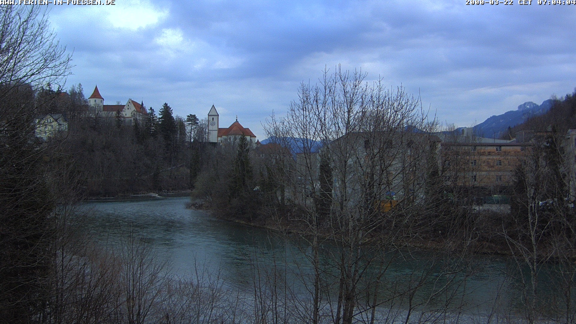 Archived image Webcam Füssen: Lech