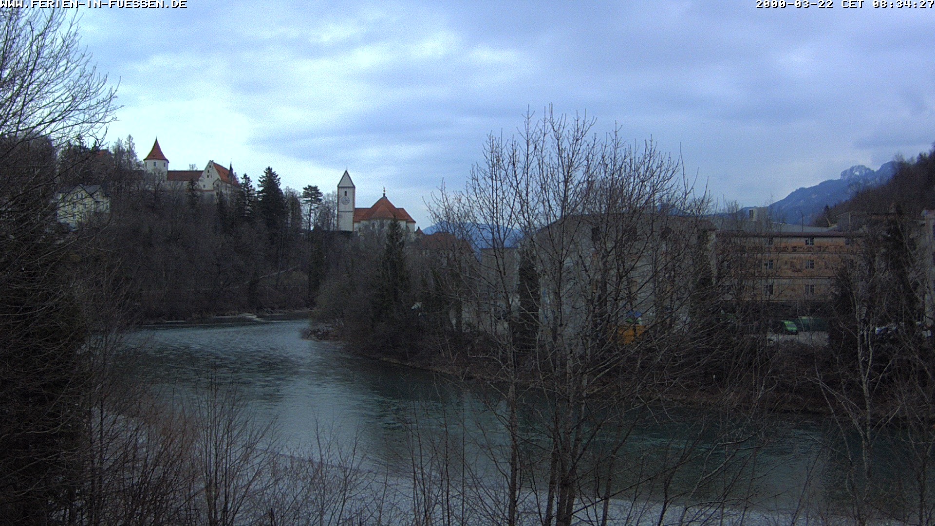 Archived image Webcam Füssen: Lech