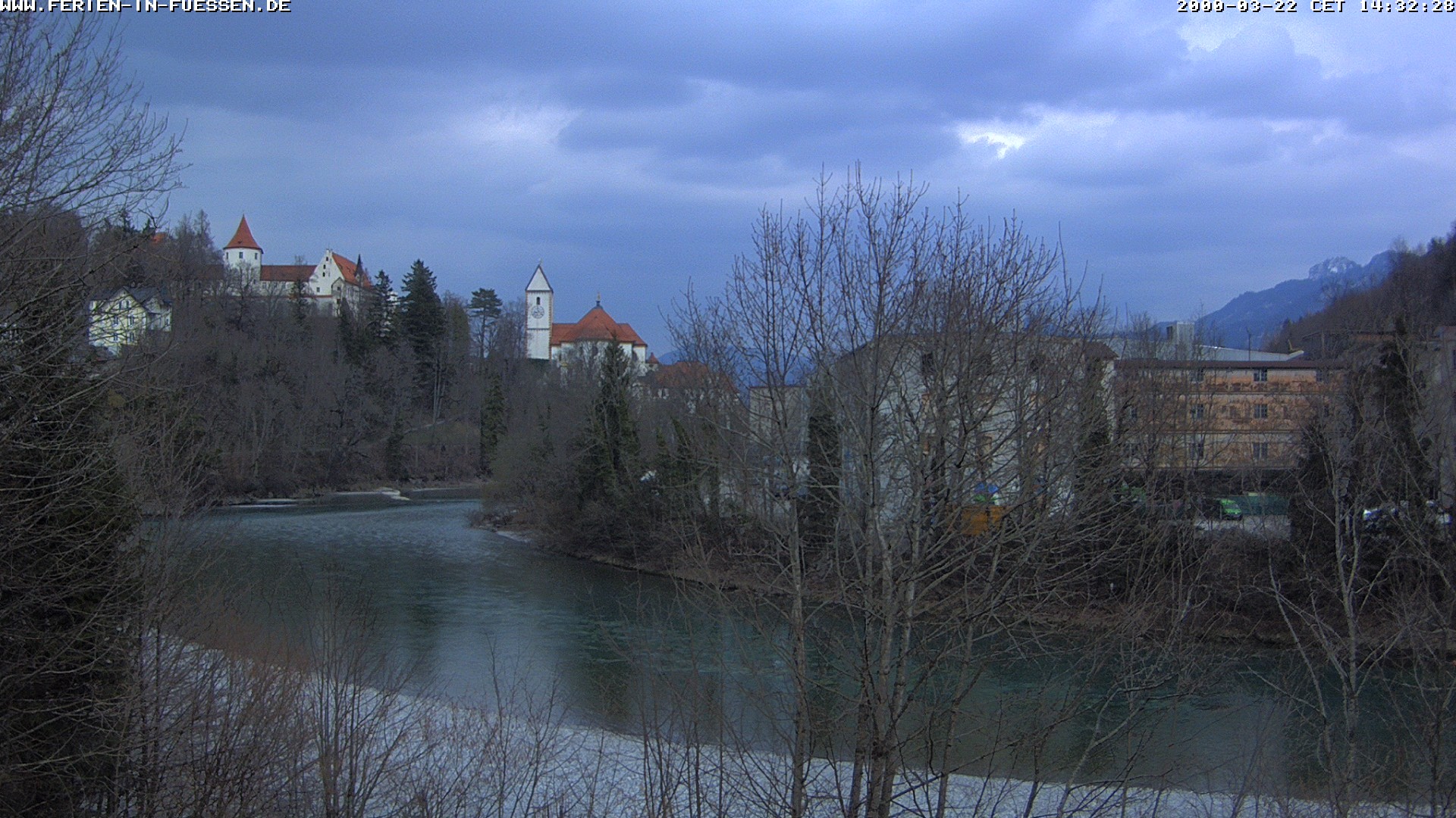 Archived image Webcam Füssen: Lech