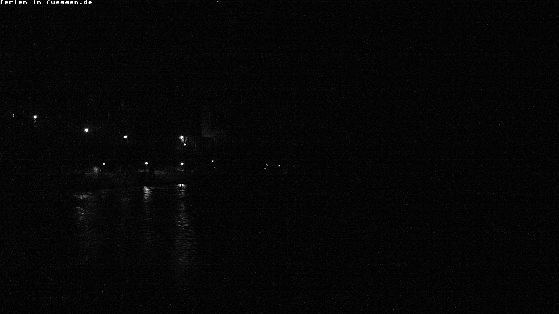 Archiv Foto Webcam Füssen: Blick auf Lech und Hohes Schloss