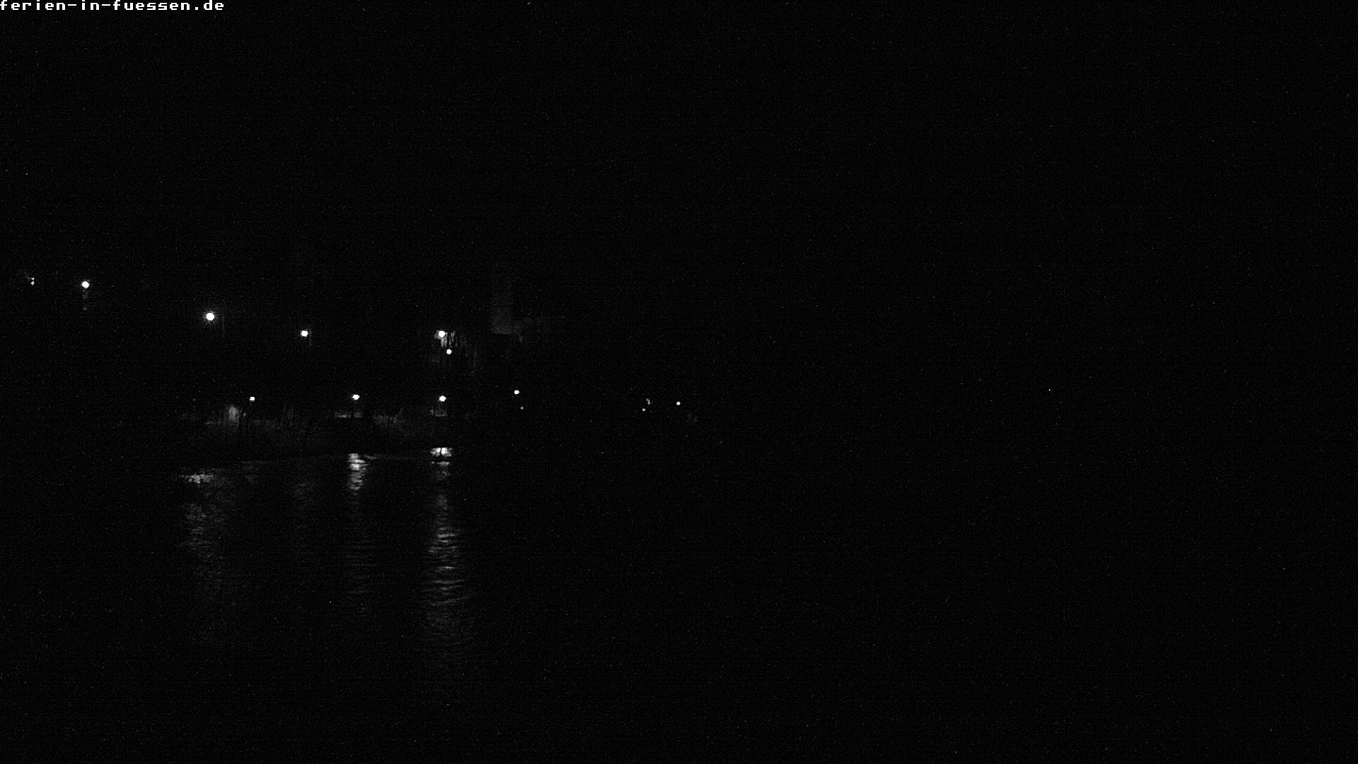 Archiv Foto Webcam Füssen: Blick auf Lech und Hohes Schloss