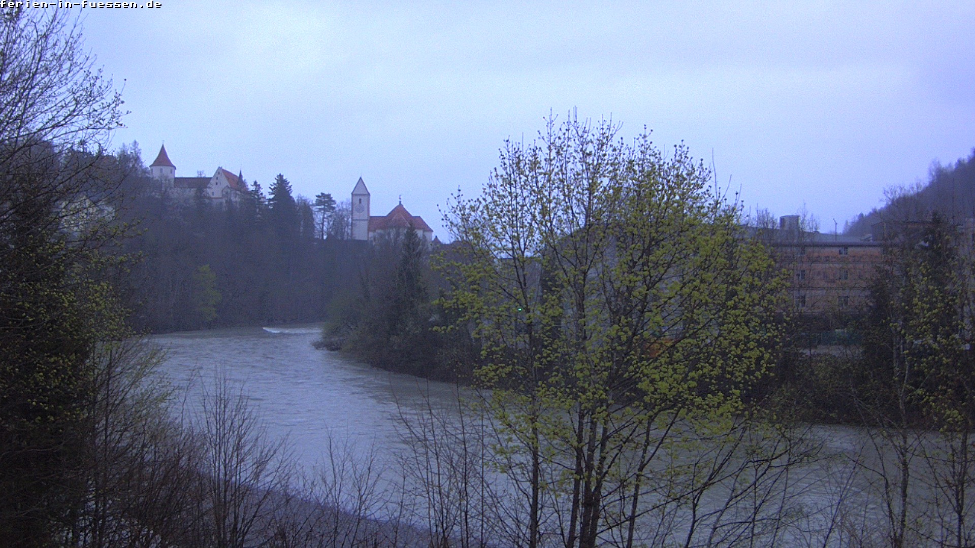 Archived image Webcam Füssen: Lech