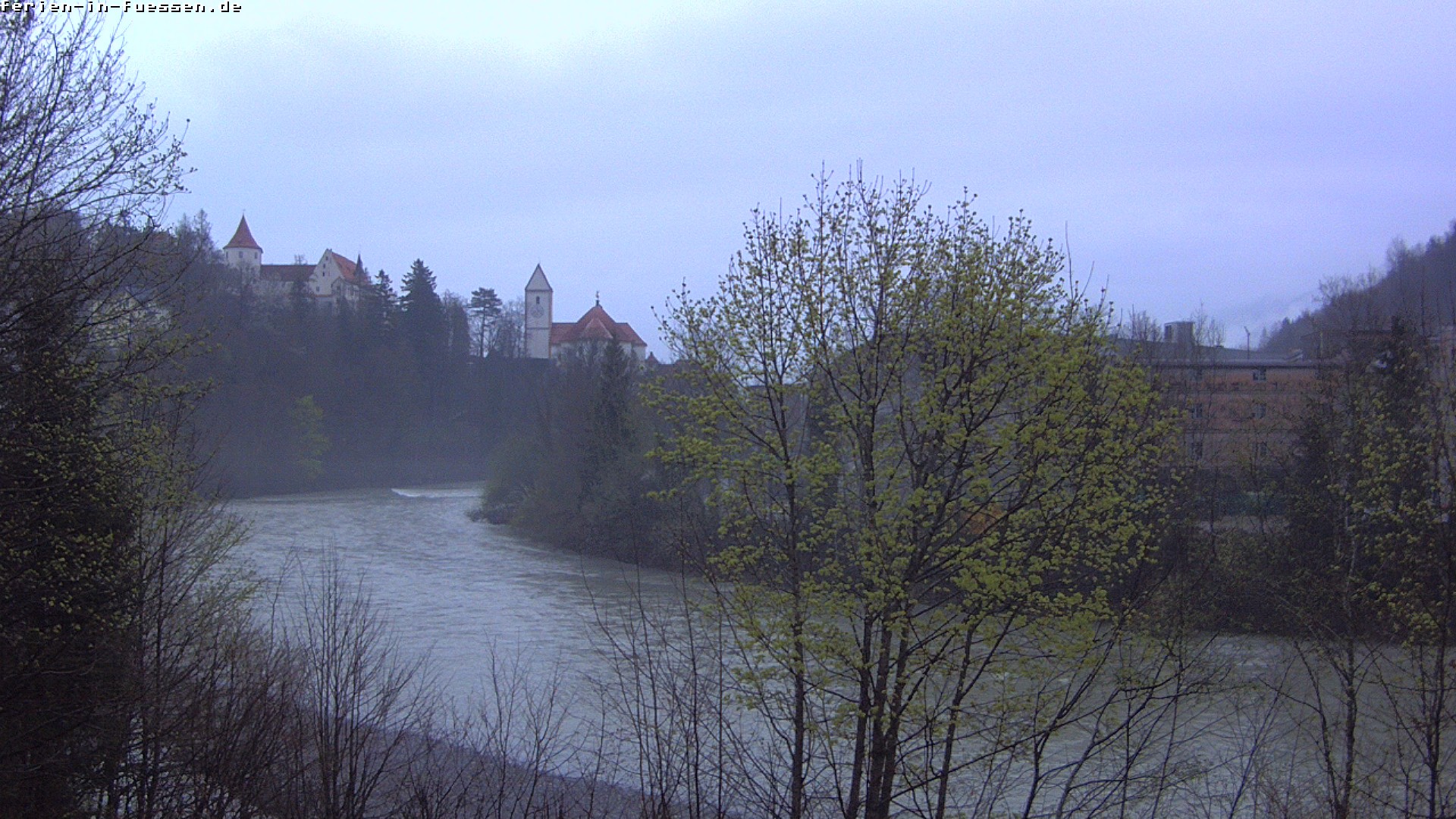 Archived image Webcam Füssen: Lech