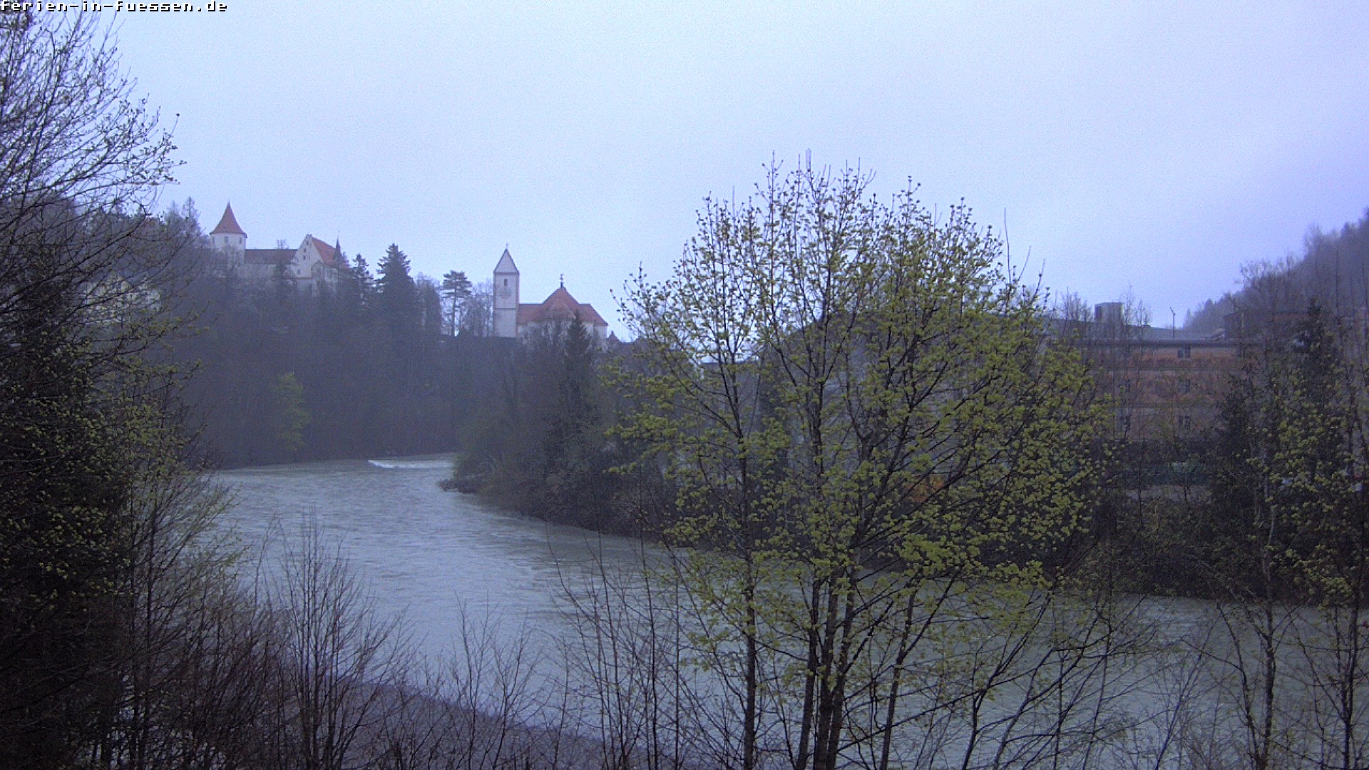 Archived image Webcam Füssen: Lech
