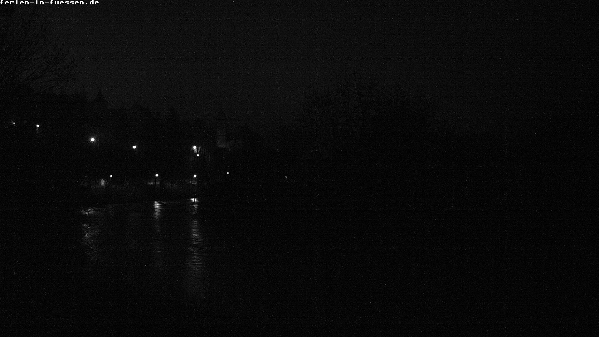 Archiv Foto Webcam Füssen: Blick auf Lech und Hohes Schloss