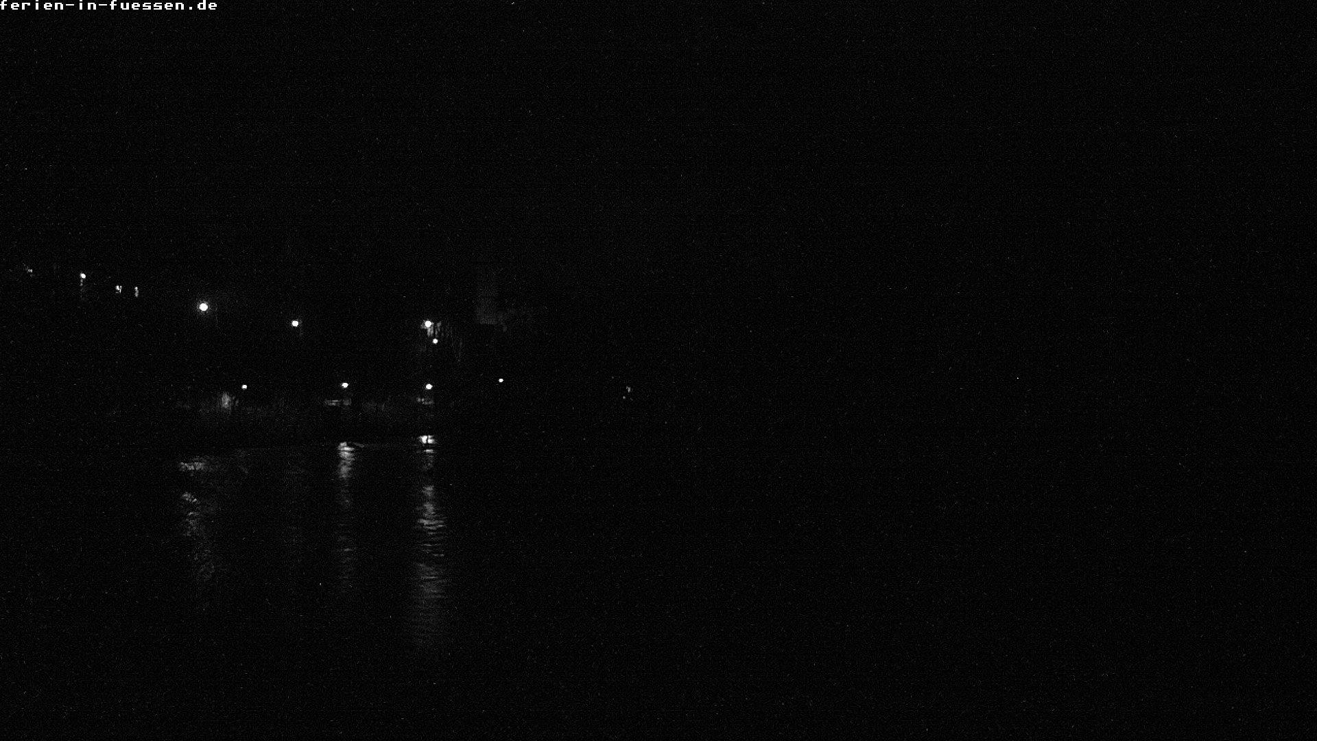 Archiv Foto Webcam Füssen: Blick auf Lech und Hohes Schloss