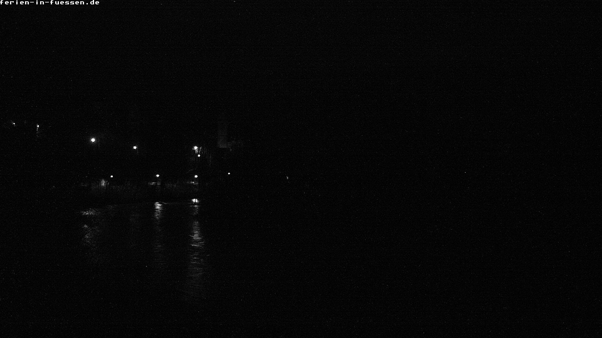 Archiv Foto Webcam Füssen: Blick auf Lech und Hohes Schloss