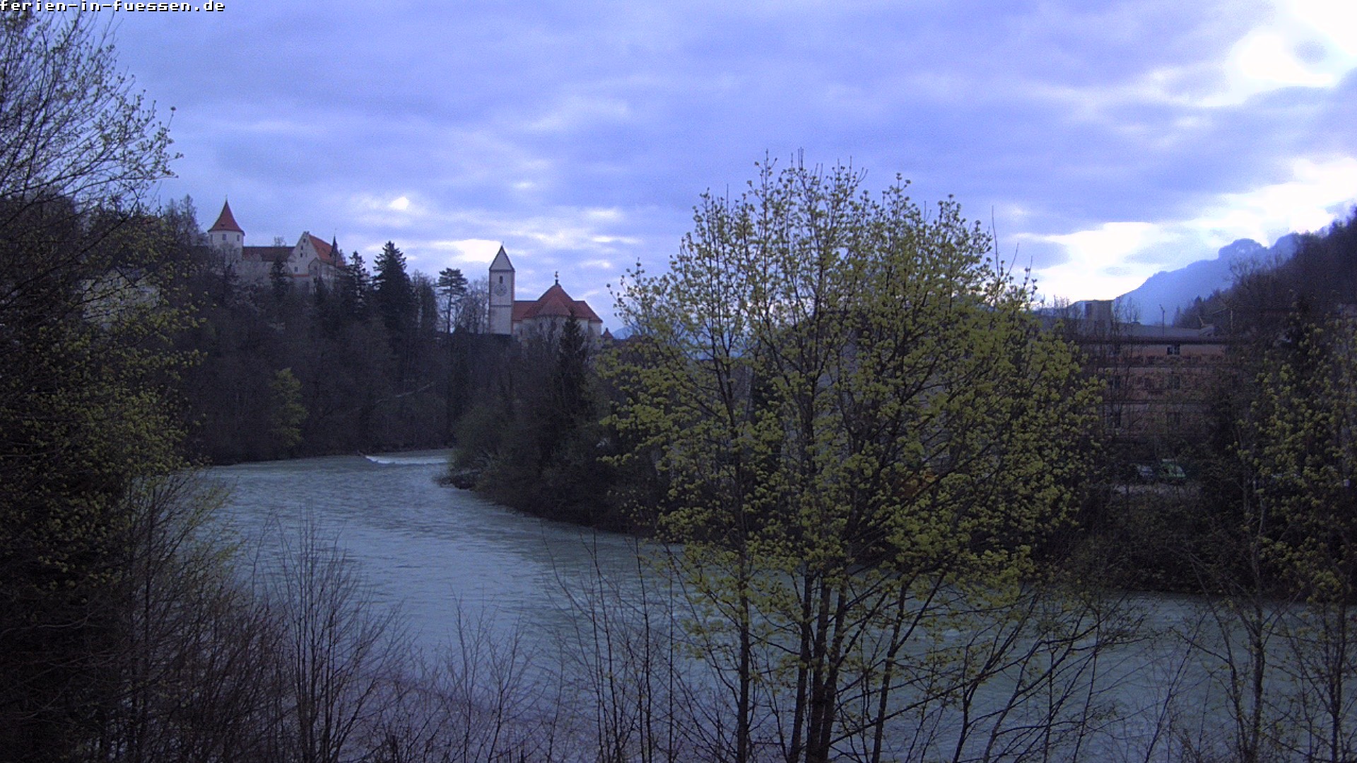 Archived image Webcam Füssen: Lech
