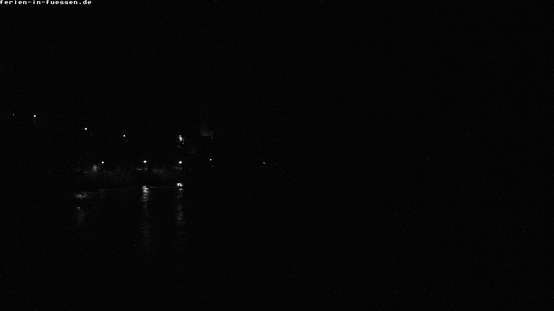 Archiv Foto Webcam Füssen: Blick auf Lech und Hohes Schloss