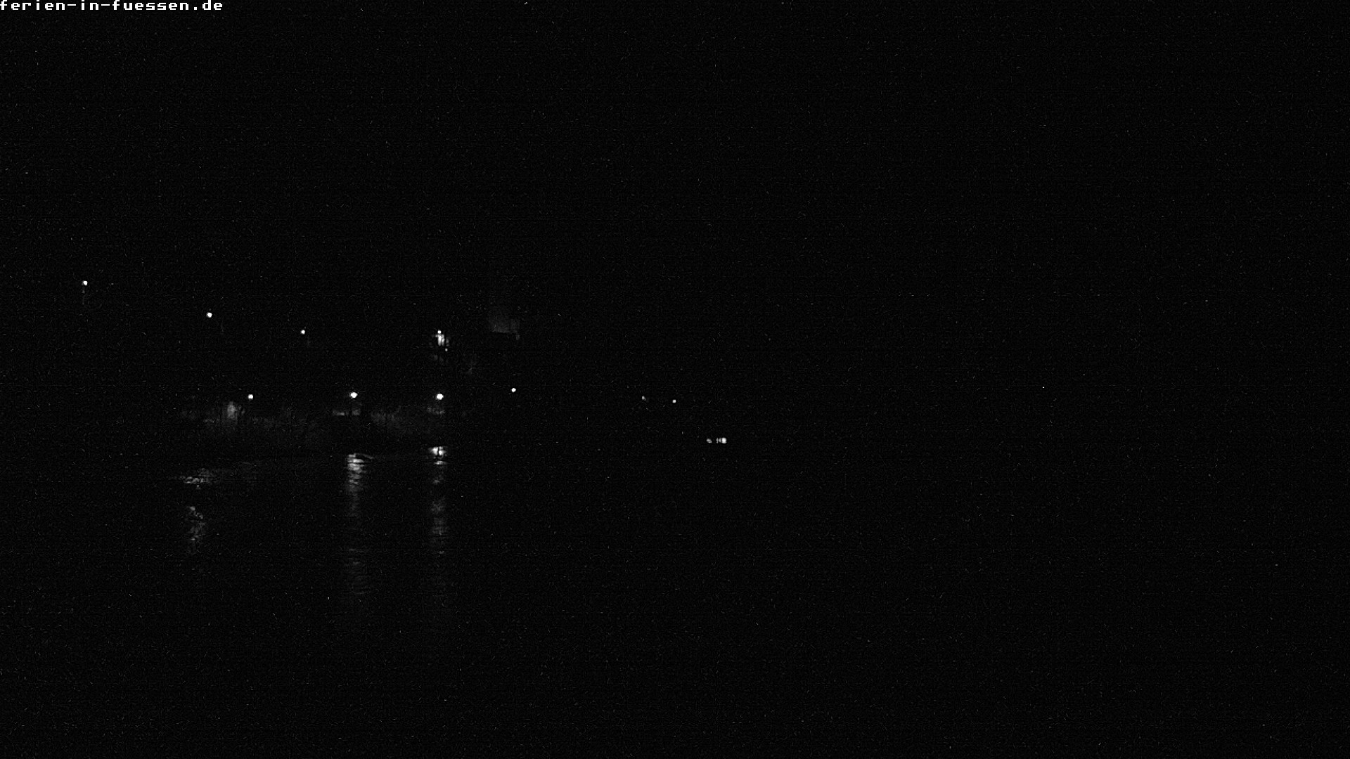 Archiv Foto Webcam Füssen: Blick auf Lech und Hohes Schloss