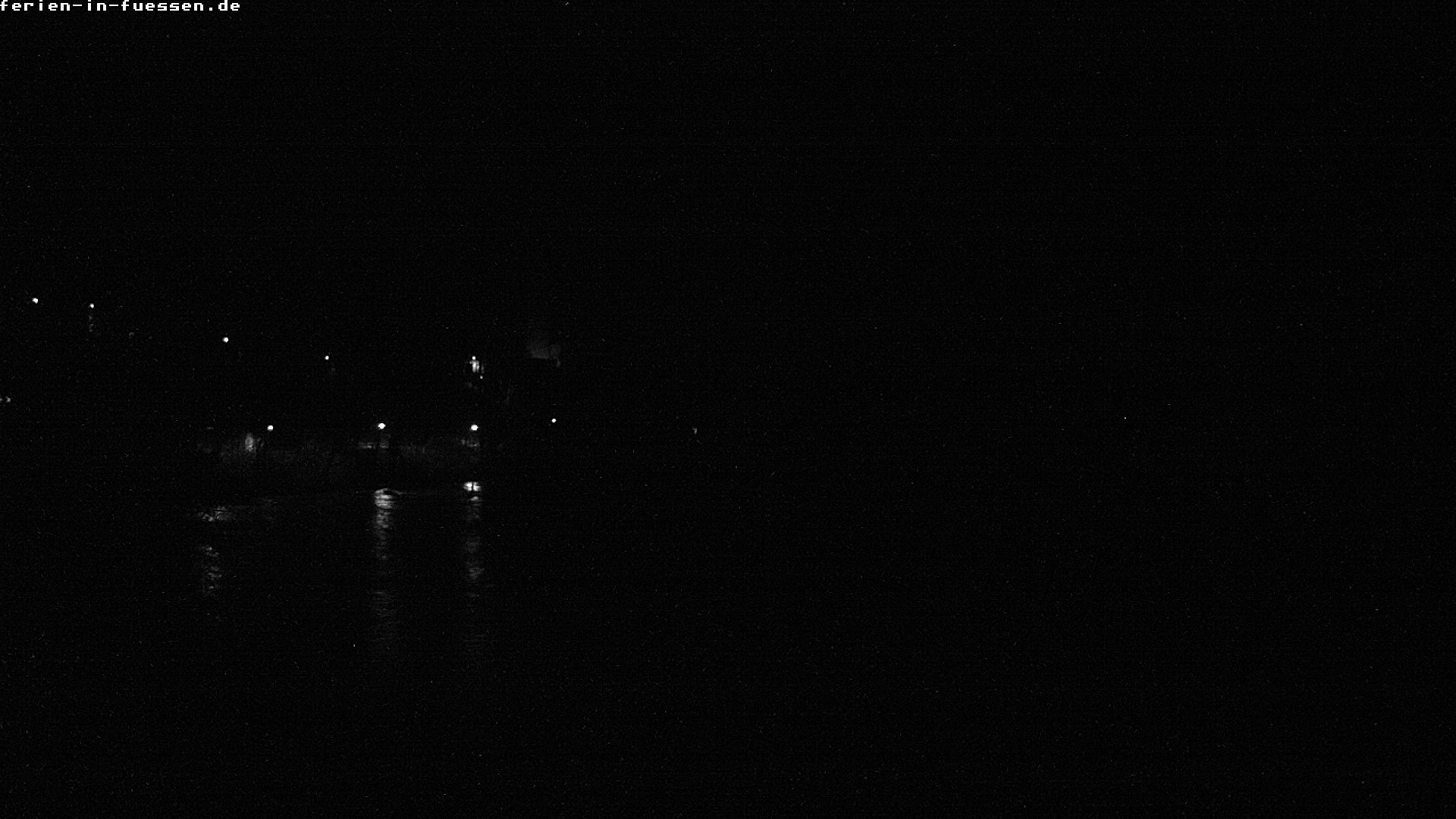 Archiv Foto Webcam Füssen: Blick auf Lech und Hohes Schloss