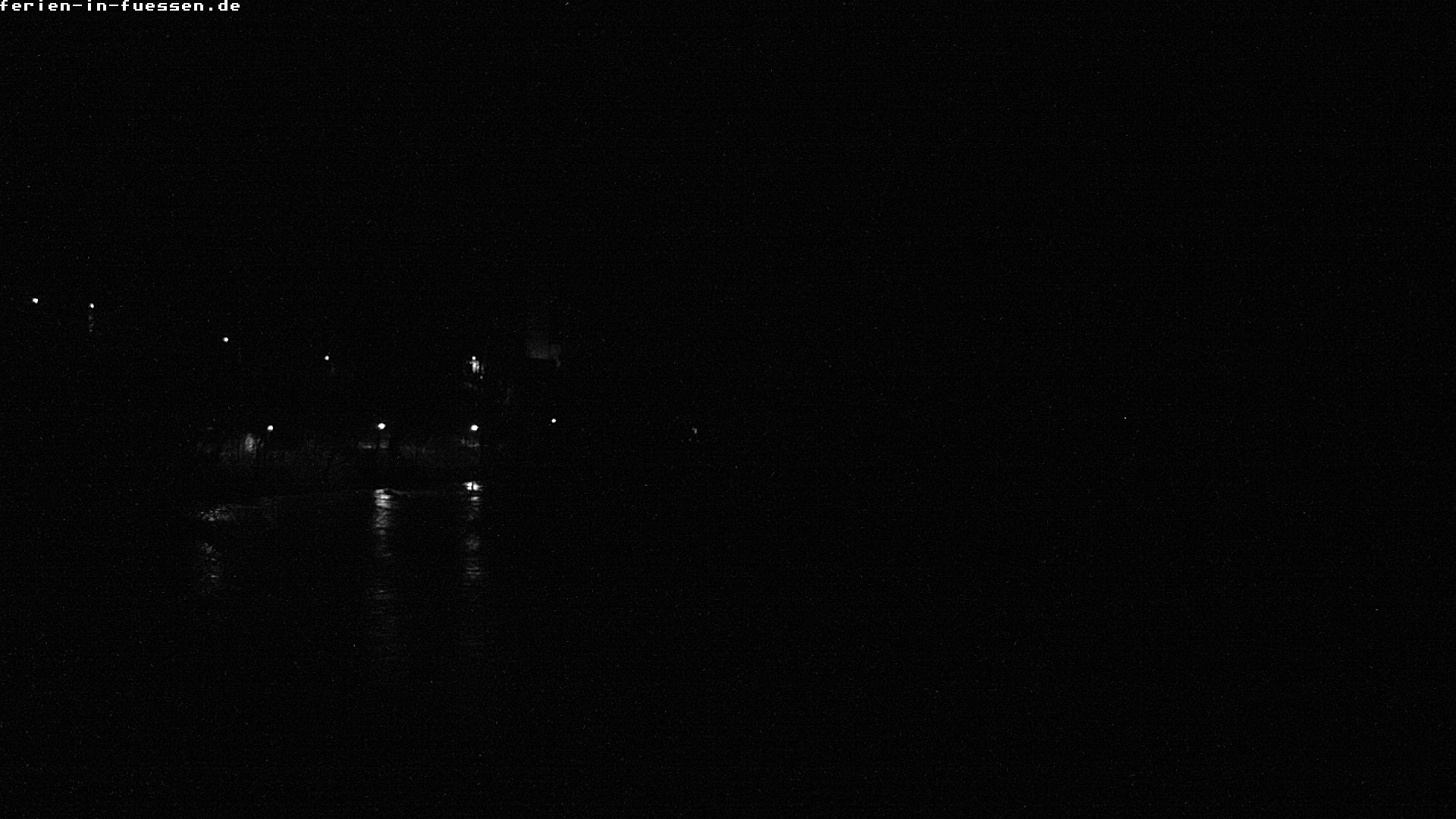 Archiv Foto Webcam Füssen: Blick auf Lech und Hohes Schloss