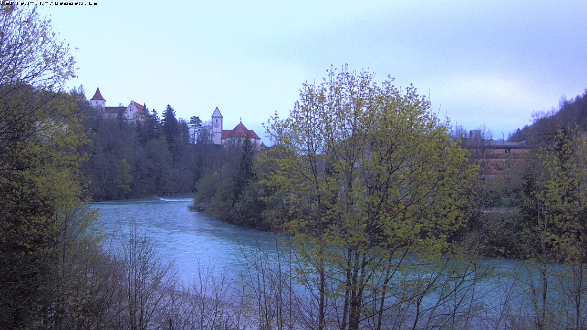 Archived image Webcam Füssen: Lech