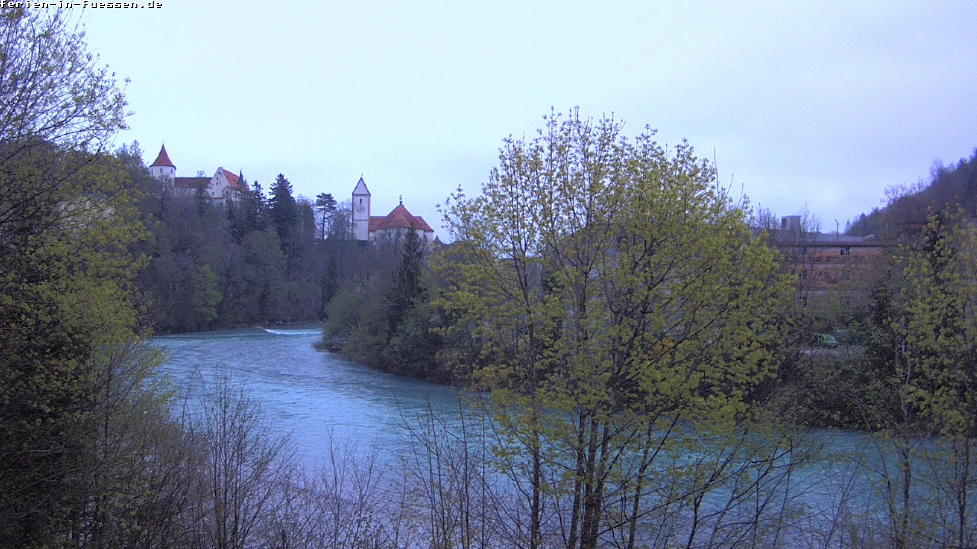 Archived image Webcam Füssen: Lech