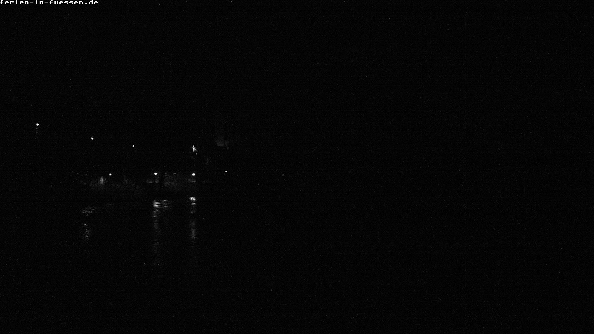 Archiv Foto Webcam Füssen: Blick auf Lech und Hohes Schloss