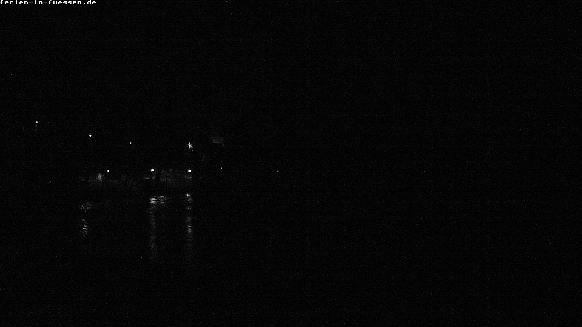 Archiv Foto Webcam Füssen: Blick auf Lech und Hohes Schloss