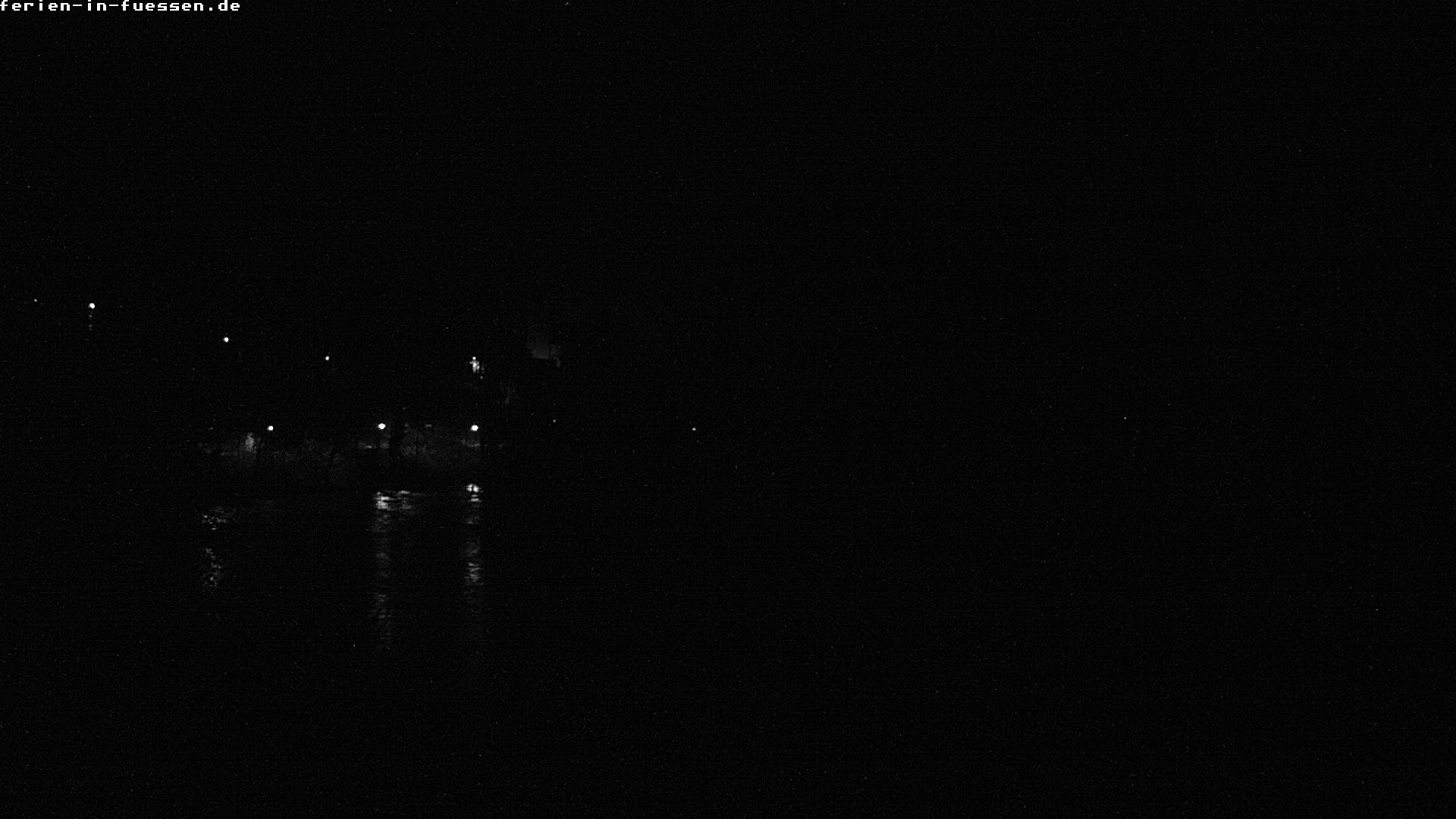 Archiv Foto Webcam Füssen: Blick auf Lech und Hohes Schloss