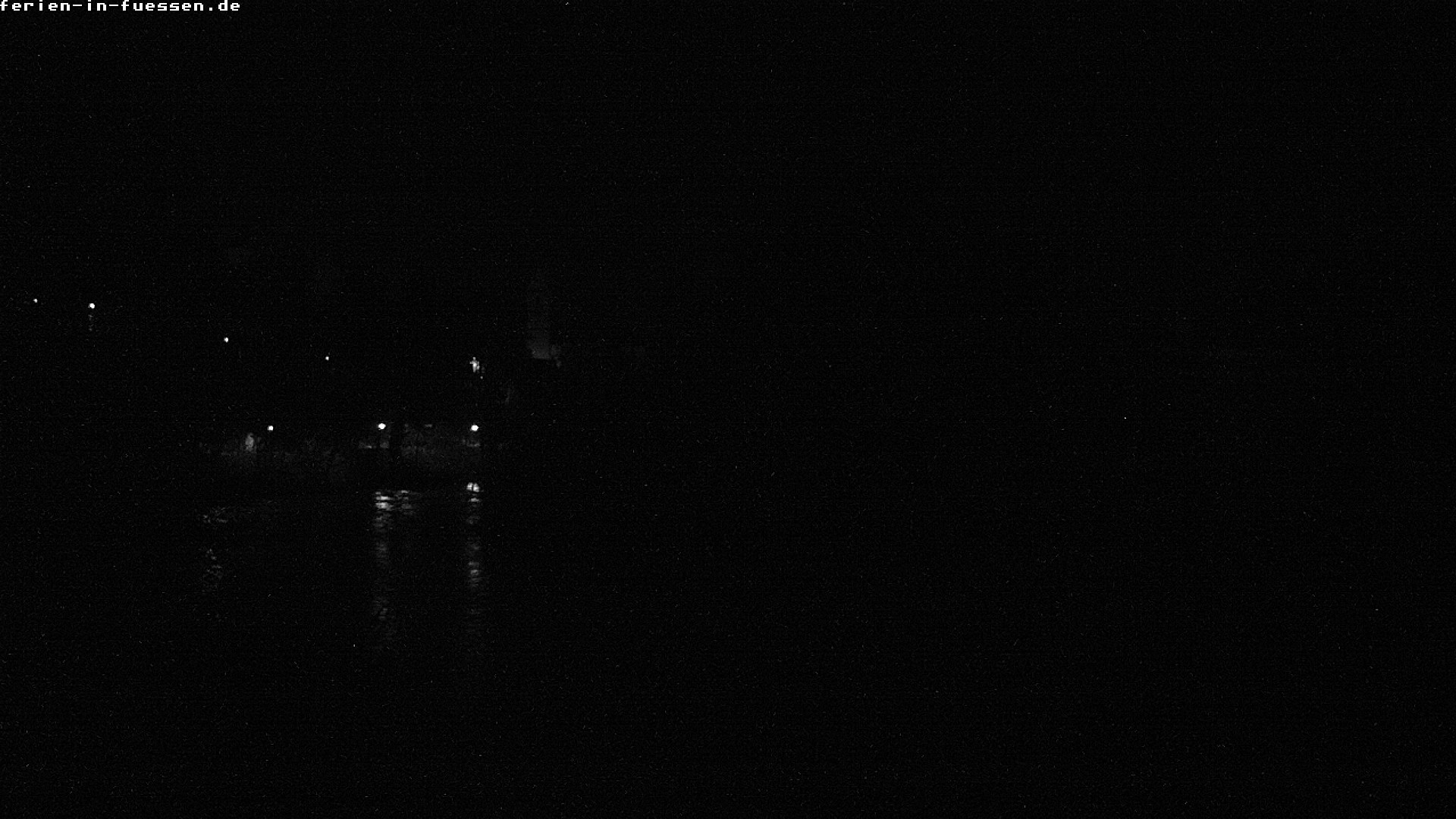 Archiv Foto Webcam Füssen: Blick auf Lech und Hohes Schloss