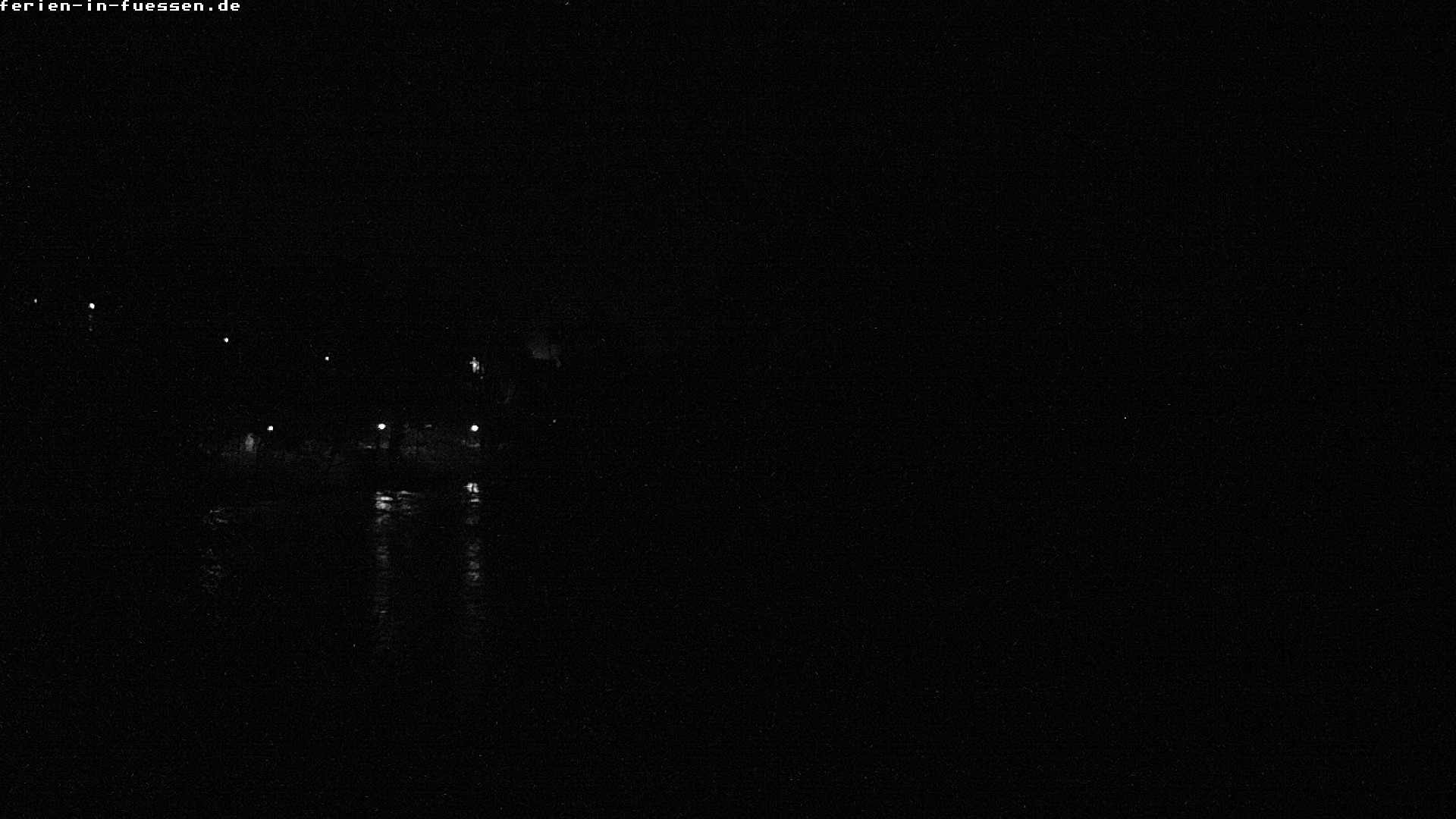 Archiv Foto Webcam Füssen: Blick auf Lech und Hohes Schloss